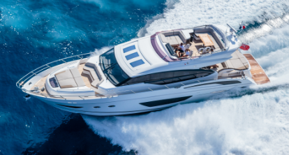 Luxury yacht charter on Miami waters