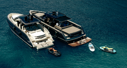 Yacht with jet ski add-on rental in Miami