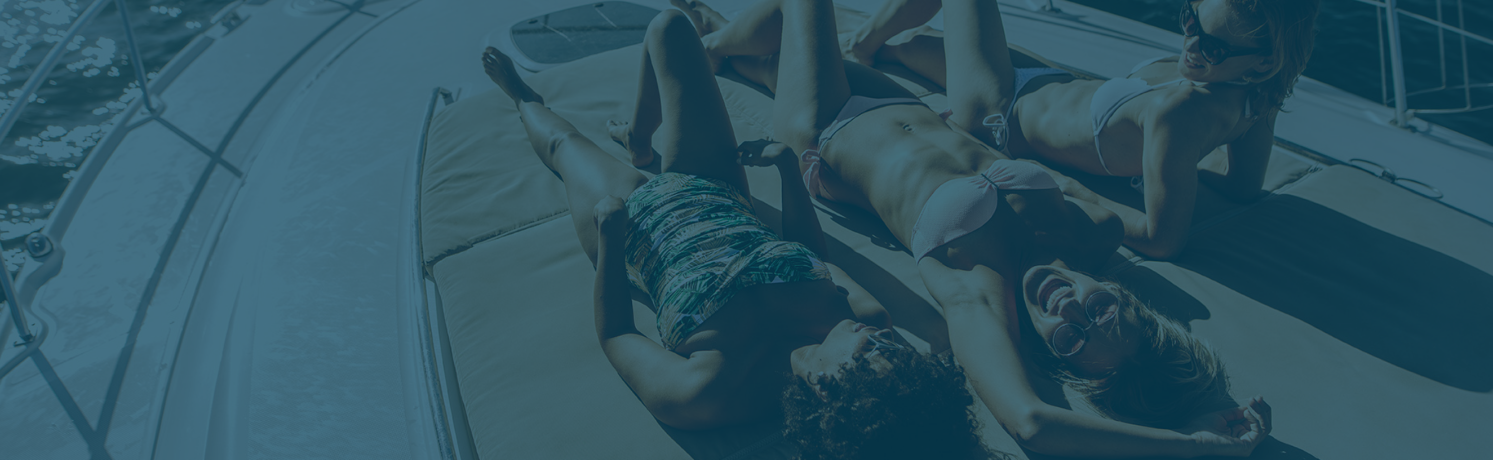 Miami water background — browse available boat rentals with Big Boat Rentals