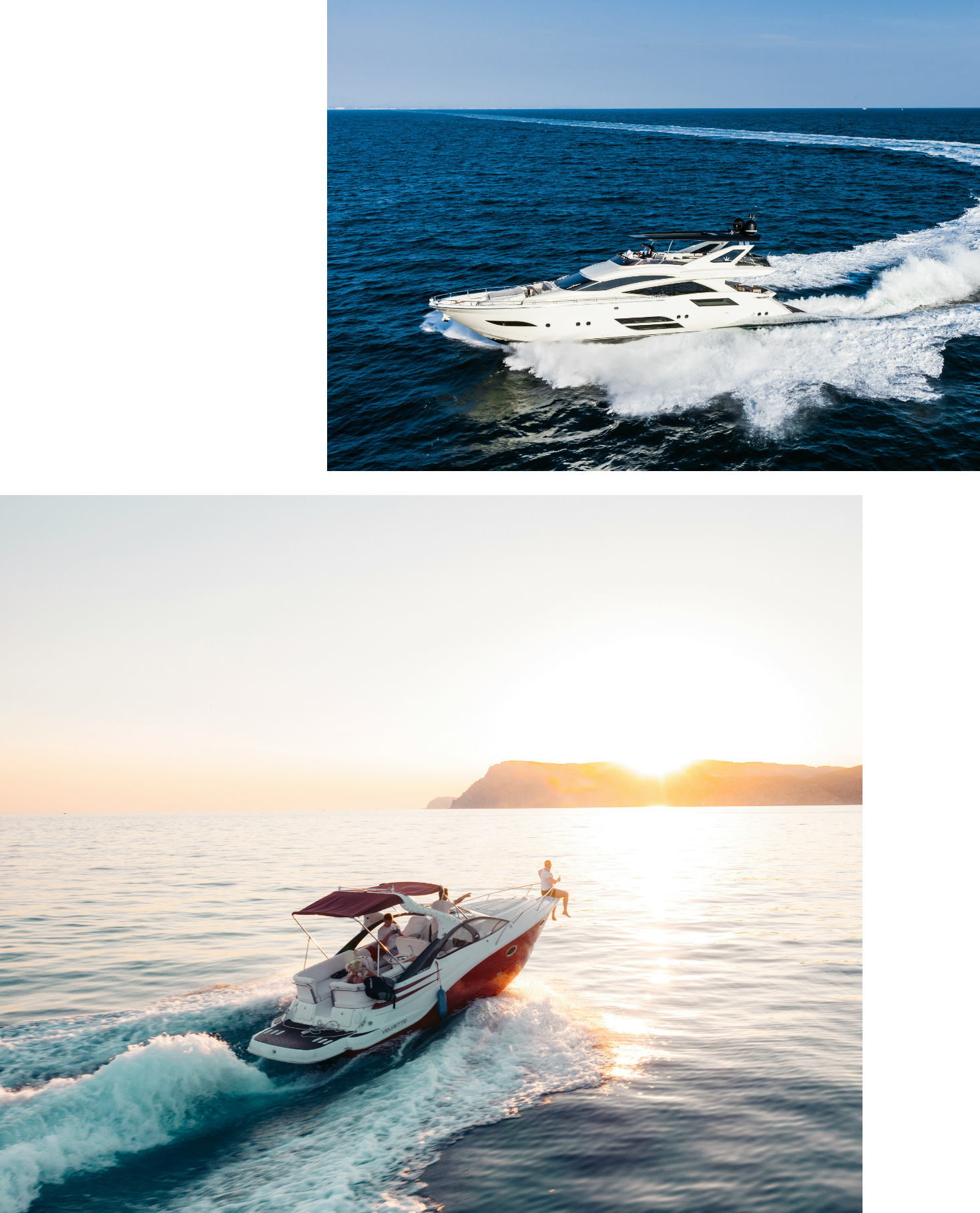 Luxury yacht at dock — list your boat with Big Boat Rentals and keep one hundred percent of your earnings